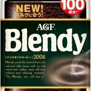 AGF(エージーエフ) ブレンディ 袋【 インスタントコーヒー 】【 水に溶けるコーヒー 】【 カフェオレ 好きに 】【 詰め替え 】 200グラム (x 1)